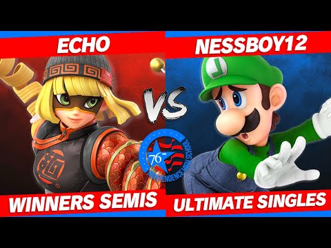 IHS Smash Universe - Echo (Min Min) Vs. Nessboy12 (Luigi) Winners Semis