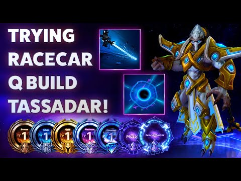 Tasssadar Black Hole - TRYING RACECAR Q BUILD TASSADAR! - B2GM Season 7(Silver 2)