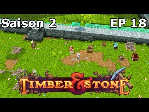 Timber and Stone S2E18 Premier mort + 1 new settler - Gameplay (No Commentary)