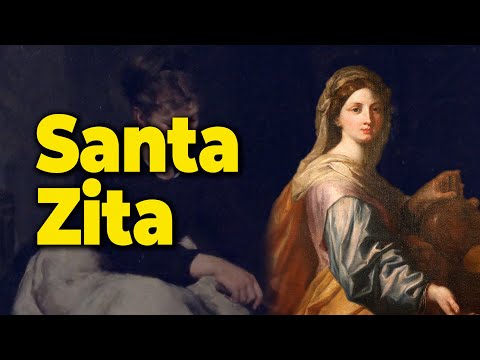 Santa Zita de Lucca. Patrona de los que trabajan en quehaceres domésticos.