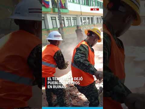 TERREMOTO EN COLOMBIA: ASÍ GOLPEÓ A BUENAVENTURA, MONTENEGRO Y VENECIA
