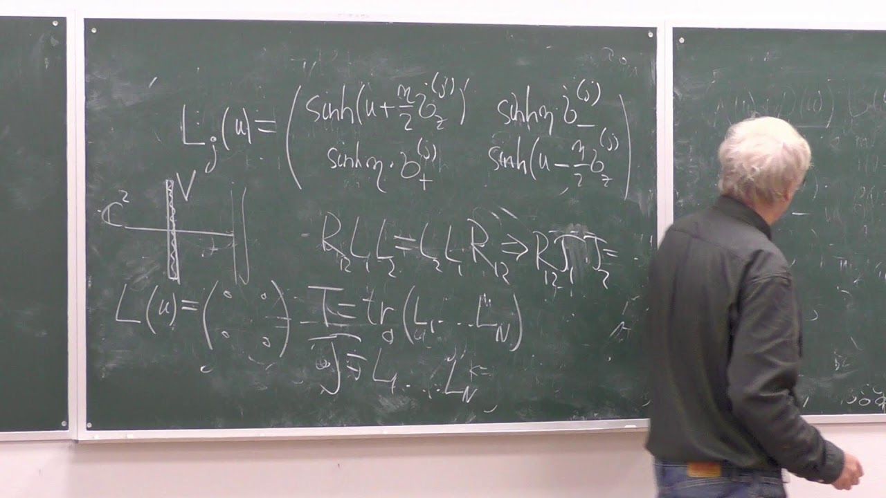 Algebraic Bethe Ansatz, Lecture 5. A.V. Zabrobin, V.V. Prokofev