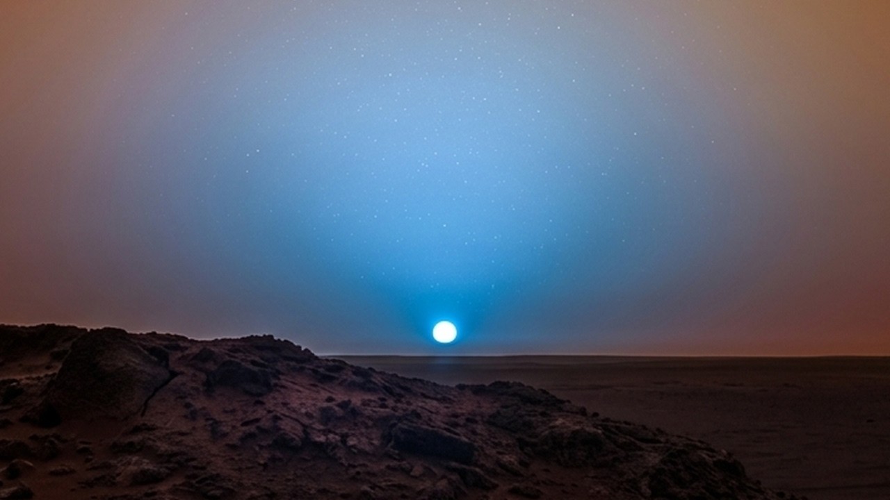 Así es el Amanecer y el Ocaso en Marte