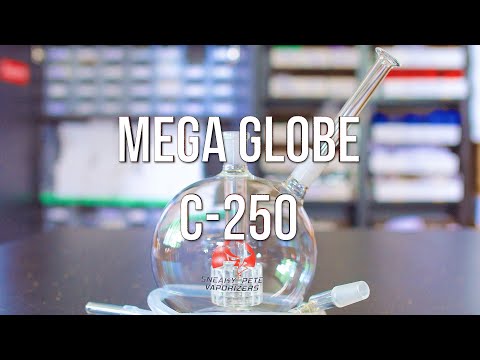 The C-250/Mega Globe 14mm Water Piece - Product Demo | GWNVC's Vaporizer Reviews