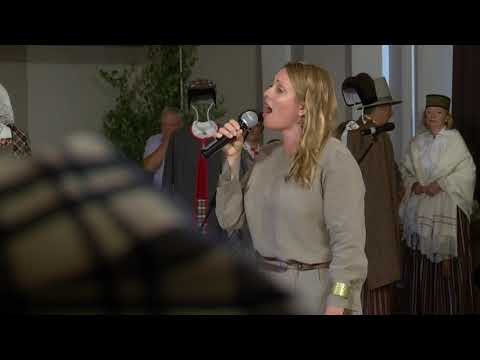 Sigita Jevgļevska, tautasdziesma " Ai, Dieviņi augstu saule"