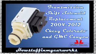 How to replace Transmission Shift Solenoid on 2004 to 2012 Chevy Colorado and GMC Canyon