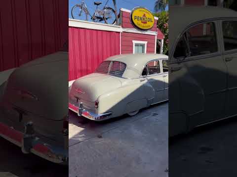 1951 Chevy Styleline Sedan Deluxe bagged