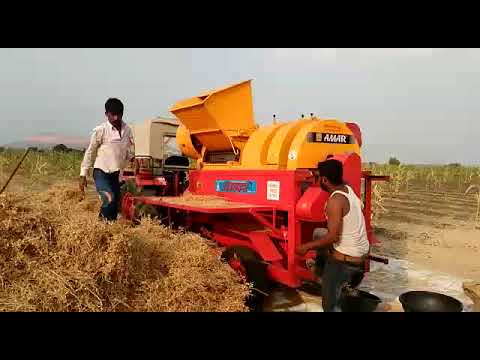 Amar Multicrop Thresher Hopper Model