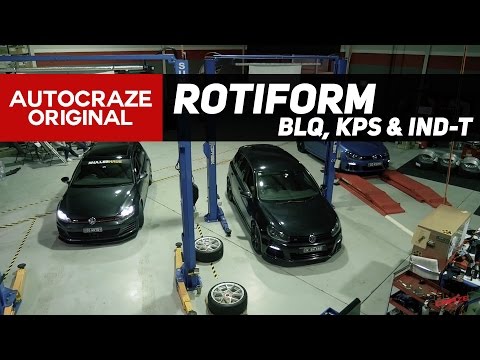 MIDNIGHT CLUB // Volkswagen Golf Wheels // Rotiform BLQ, KPS & IND-T RIMS| AutoCraze 2017