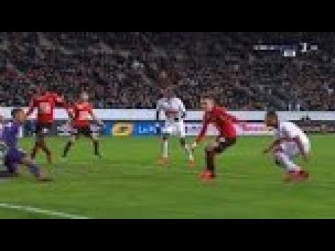 Adrien Hunou Goal Rennais vs Toulouse {3-2} Coupe de la Ligue {10.01.2018} HD