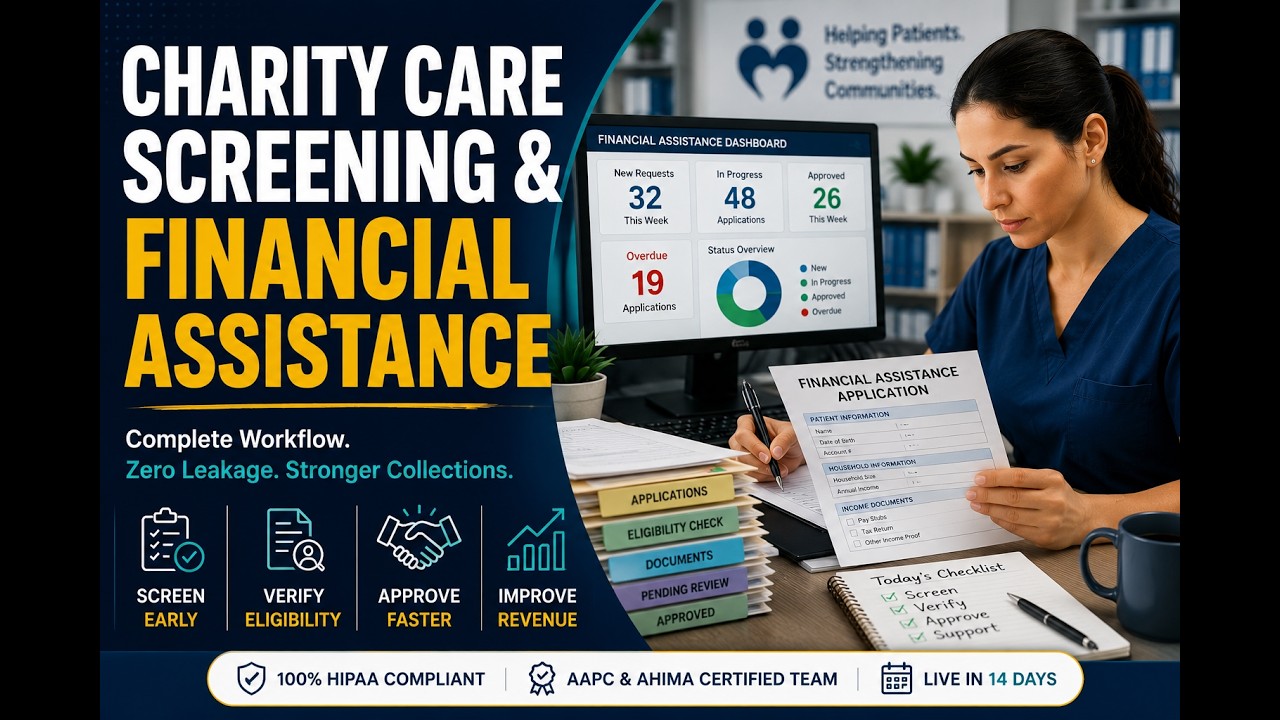 How Charity Care Screening and Financial Assistance works