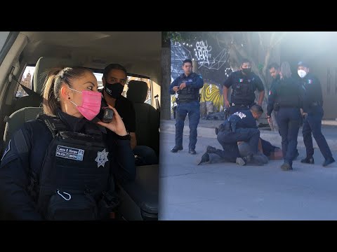 Así es la vida de un policía en México