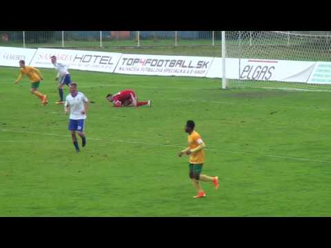 zostrih zo zápasu mužov II  liga západ 14  kolo dňa 23  10  2016  Šamorín Žilina B  0  0