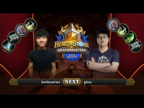 lambyseries vs glory | 2021 Hearthstone Grandmasters Asia-Pacific | Top 8 | Season 1 | Week 6
