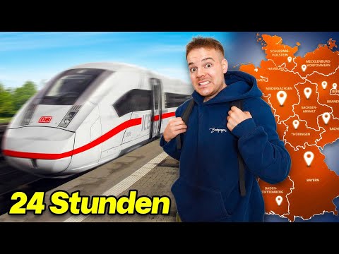 Schaffe ich ALLE 16 Bundesländer in 24h mit dem Zug?