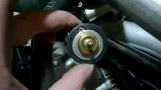 Volvo S60 V70 Thermostat replacement gasoline 2003-2009