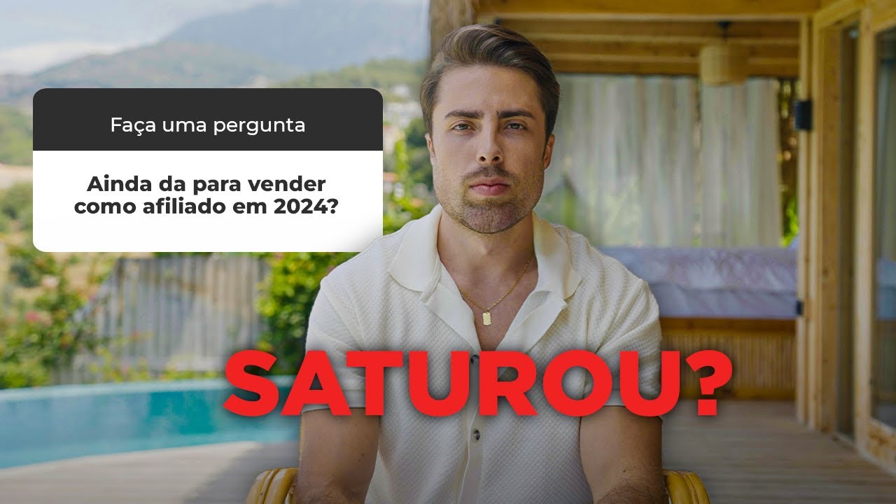 Esqueça ser afiliado! Mercado de afiliados SATUROU?!