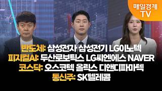 [투자의 눈] 삼성전자 삼성전기 LG이노텍 / 두산로보틱스 LG씨엔에스 NAVER / 오스코텍 올릭스 디앤디…