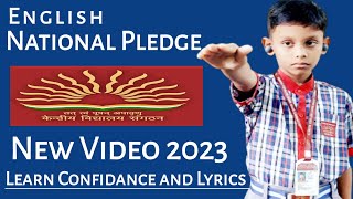 National pledge | Indian national pledge in english |kvs #pledges #kvs