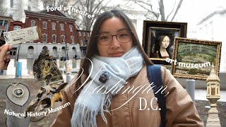 solo in Washington, D.C. 🏛️🌸 the perfect 1-day itinerary for museum hopping (completely free!)