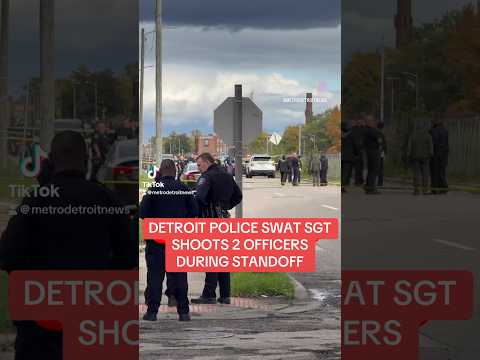 Detroit police Sgt shoots two of his own officers during standoff