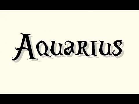 Aquarius May 2024