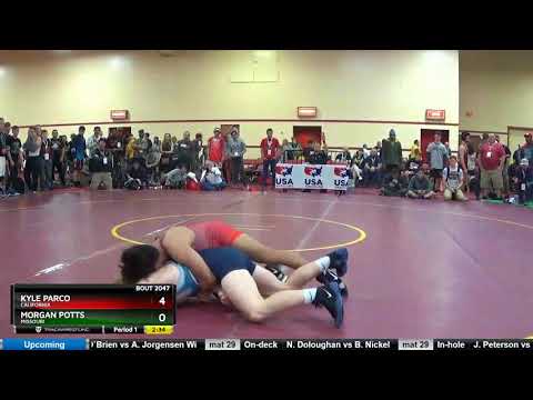 Junior 138 Kyle Parco California Vs Morgan Potts Missouri