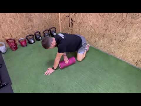 Rotacion Toracica con Foam Roll