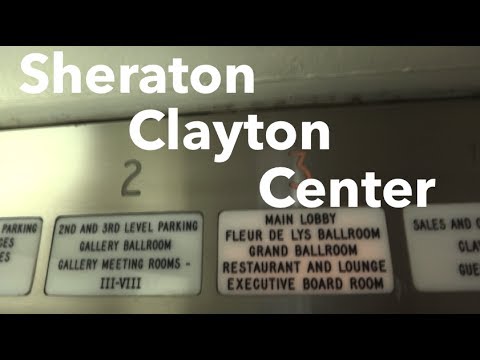 1964 Westinghouse Traction Elevators at the Sheraton Clayton Center