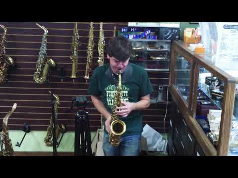 Austin Plays Vintage SBA Alto #36079