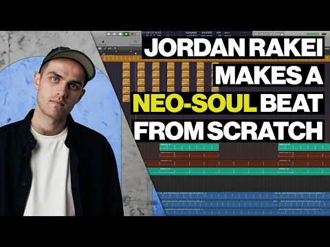 Jordan Rakei Makes A Soulful Track In The Studio