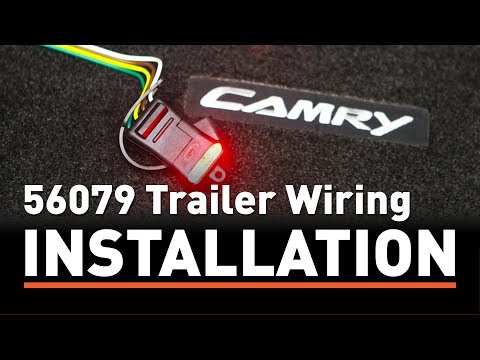 Trailer Wiring Install: CURT 56079 Taillight Converter on a Toyota Camry