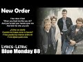 New Order - Blue Monday 88 (Lyrics Spanish-English) (Español-Inglés)