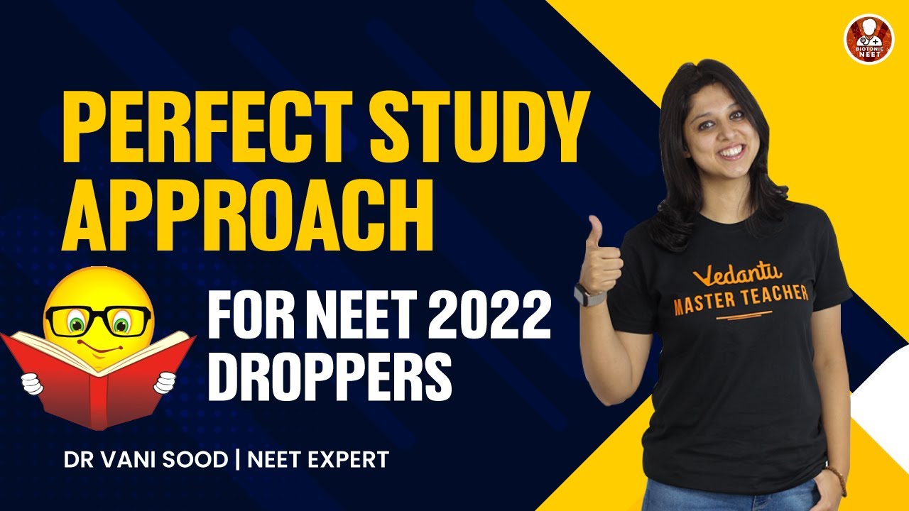 Dropper To Topper🥼🩺Perfect Study Plan for NEET 2022💥💥 Must Watch⚡⚡ Vani Ma'am | Vedantu Biotonic
