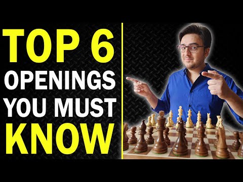 6 Best Chess Openings for Beginners | Top Moves, Plans, Strategy, Gambits, Tactics, Traps & Ideas