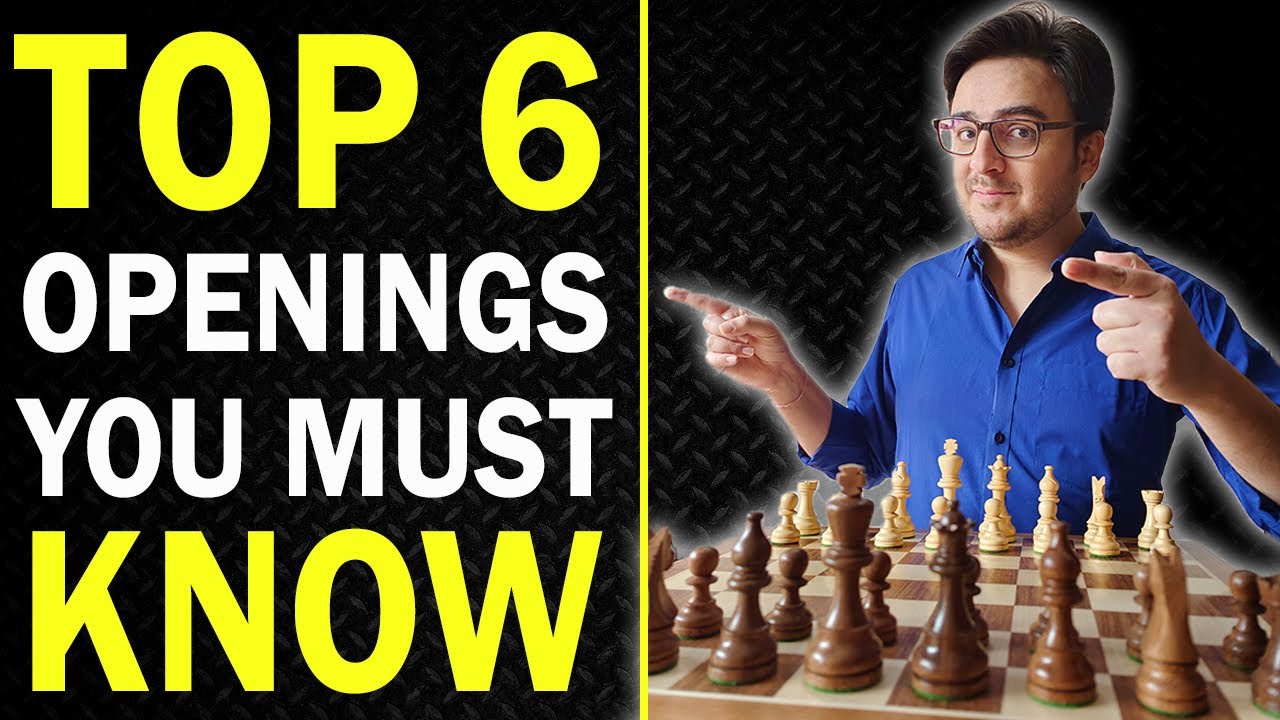 6 Best Chess Openings for Beginners | Top Moves, Plans, Strategy, Gambits, Tactics, Traps & Ideas
