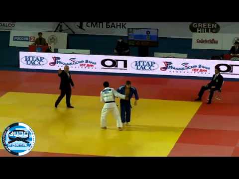 Judo Grand Slam Moscow 2012 Semifinal -81kg GAN (MGL)-KHABACHIROV  Murat (RUS)
