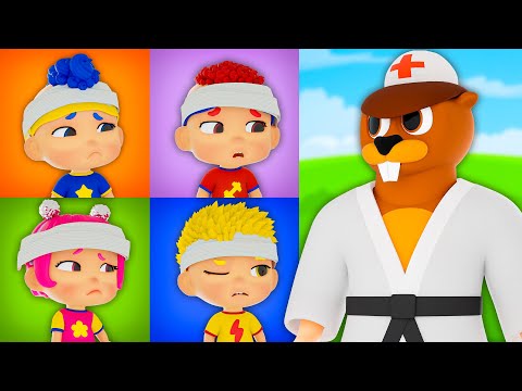 Four Little DB Babies | D Billions Kids Songs