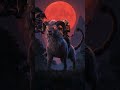 Kung Fu Tiger Rides Mythical Dragon Beast Through Golden Mist Shorts