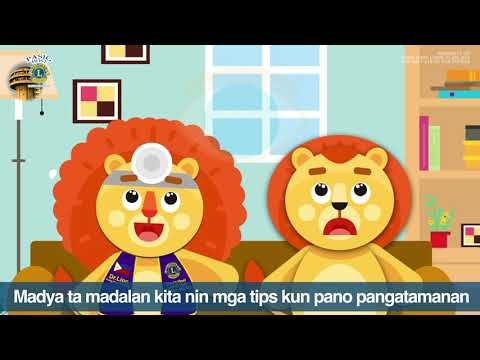 Eye Care Animation Bicol version with Vice Mayor Belyne Prades, Tinambac