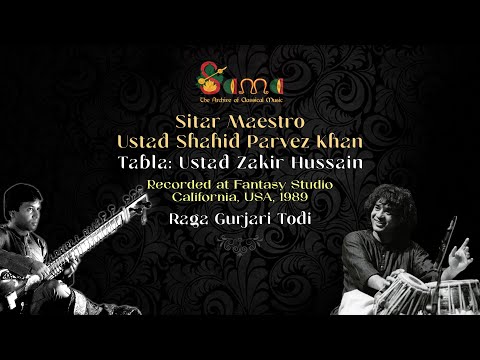 Raga Gurjari Todi | Ustad Shahid Parvez Khan & Ustad Zakir Hussain | California, USA {1989}
