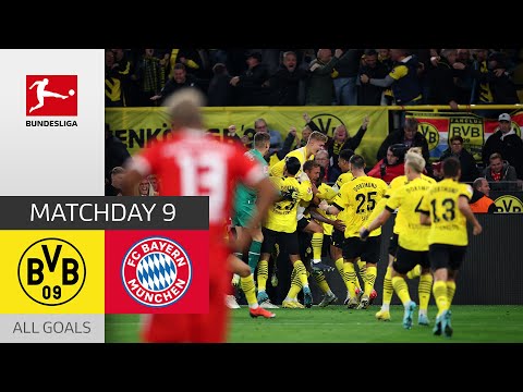 Last-Second-Spectacle | Borussia Dortmund - FC Bayern München 2-2 | All Goals | MD 9 – Bundesliga