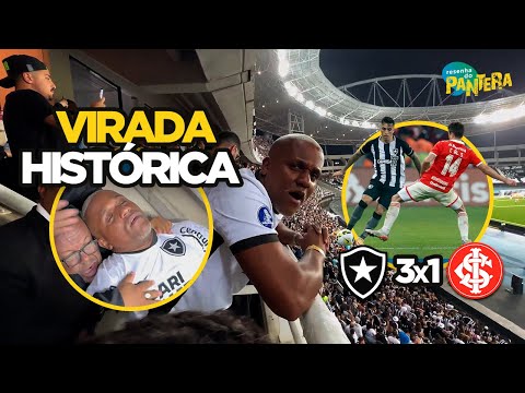BOTAFOGO X INTERNACIONAL* que virada historica
