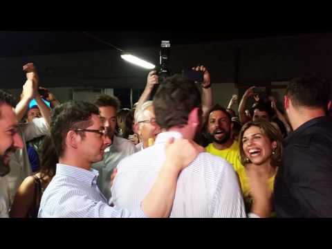 26 06 2017, ALESSANDRO TOMASI ARRIVA ALL' MCL PER UN SALUTO AI SUOI SOSTENITORI