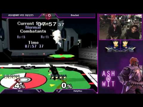 XYLQ (Marth) vs. MattyMoo (Mario, Marth) - ASH@WIT #31 Melee Bracket
