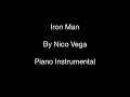 Iron Man (by Nico Vega) - Piano Instrumental ...