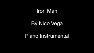 Iron Man (by Nico Vega) - Piano Instrumental