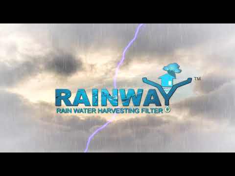 Rainway overhead water tank filter
