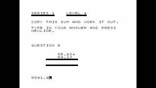 Mathematics 1 (longplay) for the ZX81