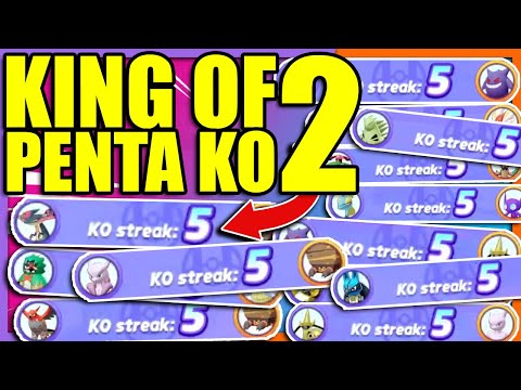 Worlds Best SoloQ Player PENTA KO Compilation 2 | Pokemon Unite
